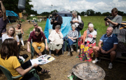 'We Need To Talk About Fracking' event in Upton, Chester, Britain - 11 Jun 2014