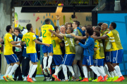 2014 FIFA World Cup, Group A, Brazil v Croatia, Arena Corinthians, São Paulo, Brazil - 12 Jun 2014