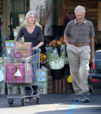 *EXCLUSIVE* Clint Eastwood and mystery woman do some shopping **NO France**