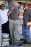 *EXCLUSIVE* Clint Eastwood and mystery woman do some shopping **NO France**