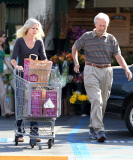 *EXCLUSIVE* Clint Eastwood and mystery woman do some shopping **NO France**