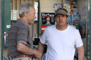 *EXCLUSIVE* Clint Eastwood and mystery woman do some shopping **NO France**