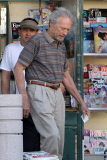 *EXCLUSIVE* Clint Eastwood and mystery woman do some shopping **NO France**