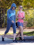 Kate Bosworth And Michael Polish Go On A Morning Hike