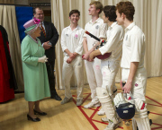 The Queen Opens Westminster School's New Sports Centre