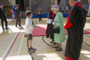 The Queen Opens Westminster School's New Sports Centre