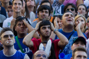 Italy: FIFA World cup 2014 Italy vs Costa Rica witnessed by fans in Turin