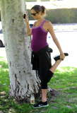 Stacy Keibler Keeping It Healthy During Her Pregnancy