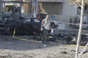 Suicide bomb attack, Beirut, Lebanon - 24 Jun 2014