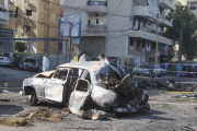 Suicide bomb attack, Beirut, Lebanon - 24 Jun 2014