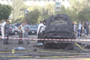 Suicide bomb attack, Beirut, Lebanon - 24 Jun 2014