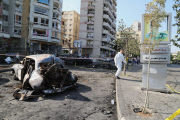Suicide bomb attack, Beirut, Lebanon - 24 Jun 2014