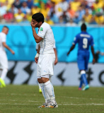 2014 FIFA World Cup, Group D, Italy v Uruguay, Estádio Arena das Dunas, Natal, Brazil - 24 Jun 2014
