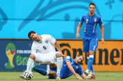 Italy ousted from World Cup by Uruguay