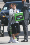 England football team arriving at Luton Airport after their exit from the 2014 FIFA World Cup, Britain - 25 Jun 2014