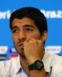 2014 FIFA World Cup, Group D, Italy v Uruguay - Uruguay Training and Press Conference, Estádio Arena das Dunas, Natal, Brazil - 23 Jun 2014