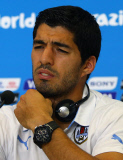 2014 FIFA World Cup, Group D, Italy v Uruguay - Uruguay Training and Press Conference, Estádio Arena das Dunas, Natal, Brazil - 23 Jun 2014