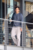 *EXCLUSIVE* Ashton Kutcher arrives at his Beverly Hills office