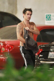 *EXCLUSIVE* Colin Farrell goes topless in Weho