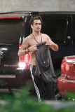 *EXCLUSIVE* Colin Farrell goes topless in Weho