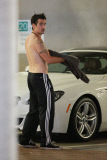 *EXCLUSIVE* Colin Farrell goes topless in Weho