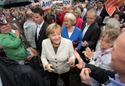 Kanzerlerin Merkel in Bremen