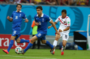 2014 FIFA World Cup, Round of 16, Costa Rica v Greece, Arena Pernambuco, Recife, Brazil - 29 Jun 2014