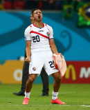 2014 FIFA World Cup, Round of 16, Costa Rica v Greece, Arena Pernambuco, Recife, Brazil - 29 Jun 2014