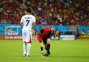 2014 FIFA World Cup, Round of 16, Costa Rica v Greece, Arena Pernambuco, Recife, Brazil - 29 Jun 2014