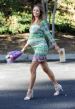 Stacy Keibler Out in Another Great Maternity Look