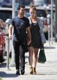Joe Jonas & Blanda Eggenschwiler Out For Lunch 
