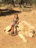 Teenage girl big game hunter Kendall Jones - Jun 2014