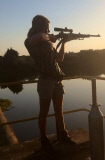 Teenage girl big game hunter Kendall Jones - Jun 2014