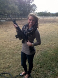 Teenage girl big game hunter Kendall Jones - Jun 2014