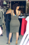 The Kardashians visit their Hamptons Dash boutique