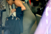 The Kardashians visit their Hamptons Dash boutique