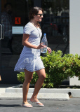 Lea Michele in summer stripes for home decor  Pt 2