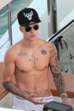 Justin Bieber and Khalil Sharieff throw a yacht party in Miami - Part 2