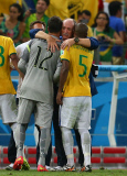 2014 FIFA World Cup, Quarter Finals, Brazil v Colombia, Estadio Castelao, Fortaleza, Brazil - 01 Jul 2014