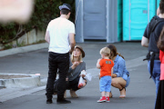 *EXCLUSIVE* Hilary Duff and Mike Comrie have a family day with Luca