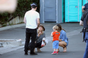 *EXCLUSIVE* Hilary Duff and Mike Comrie have a family day with Luca