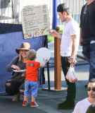 *EXCLUSIVE* Hilary Duff and Mike Comrie have a family day with Luca - Part 2