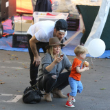 *EXCLUSIVE* Hilary Duff and Mike Comrie have a family day with Luca - Part 2