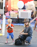 *EXCLUSIVE* Hilary Duff and Mike Comrie have a family day with Luca - Part 2