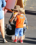 *EXCLUSIVE* Hilary Duff and Mike Comrie have a family day with Luca - Part 2