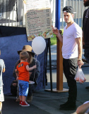 *EXCLUSIVE* Hilary Duff and Mike Comrie have a family day with Luca - Part 2