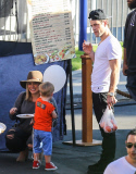 *EXCLUSIVE* Hilary Duff and Mike Comrie have a family day with Luca - Part 2