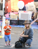 *EXCLUSIVE* Hilary Duff and Mike Comrie have a family day with Luca - Part 2