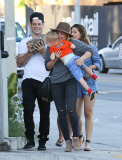 *EXCLUSIVE* Hilary Duff and Mike Comrie have a family day with Luca - Part 2
