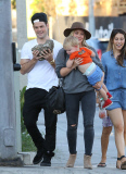 *EXCLUSIVE* Hilary Duff and Mike Comrie have a family day with Luca - Part 2